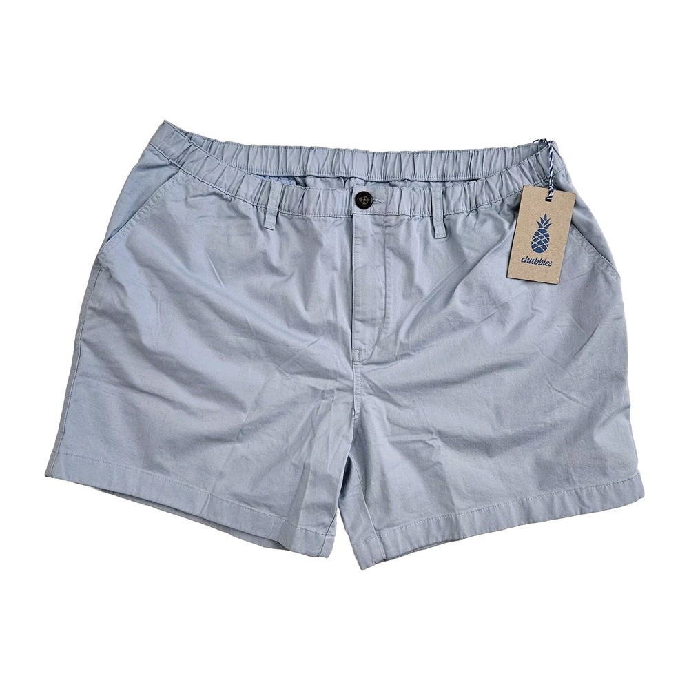 Chubbies Mens XXL Blue Shorts‎ The Altitudes 5.5" Originals Stretch Twill New